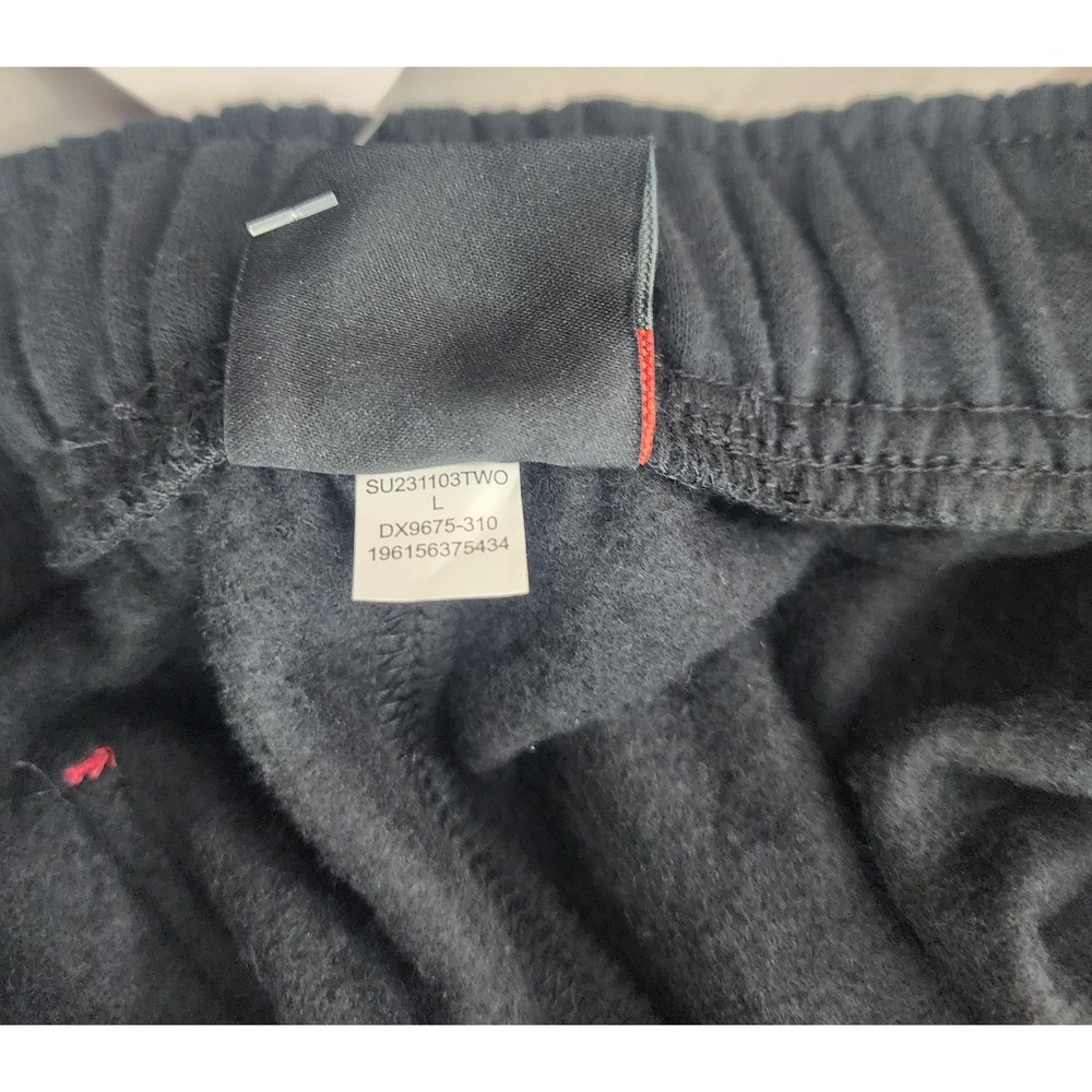 Jordan sweatshorts womens W 32 " black cotton pockets fleece DX9675-310 ladies - Picture 11 of 14